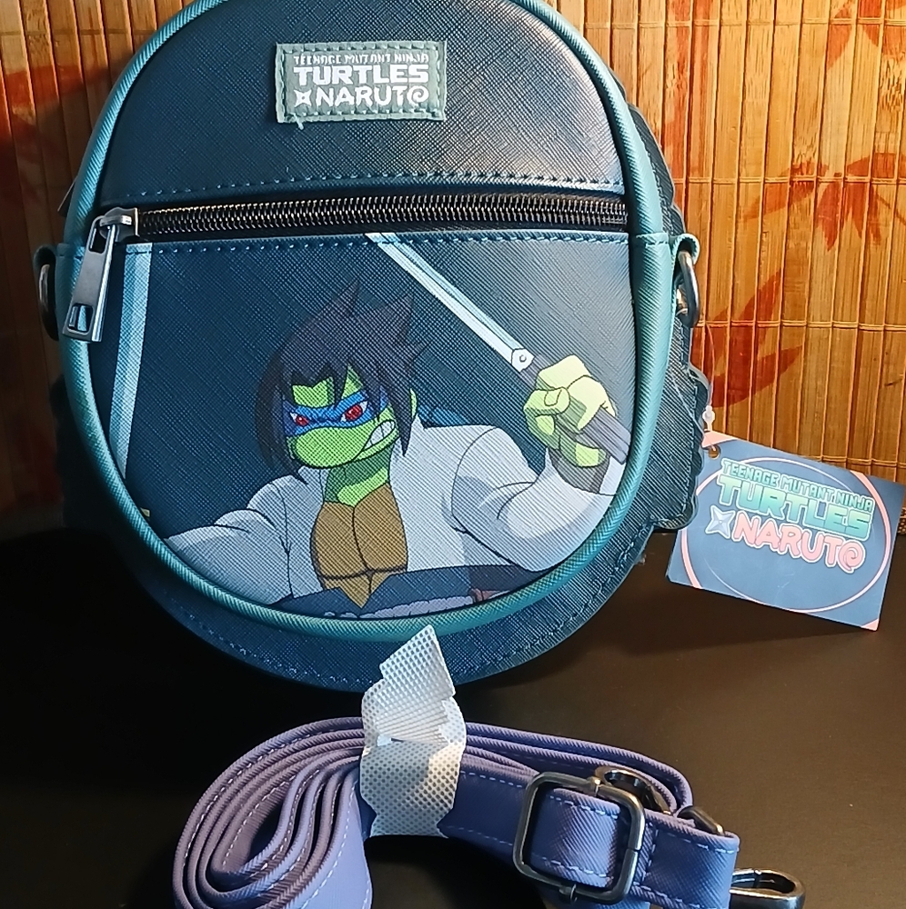 Teenage Mutant Nija Turtles Naruto Nickelodeon Shoulder Bag New With Tags